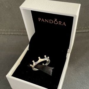 Pandora Polished Crown Ring